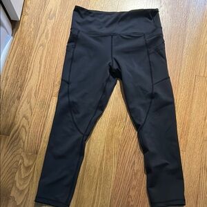 ZYIA Black High-Waist Performance Leggings